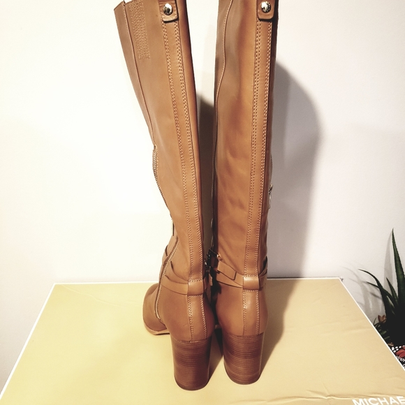 MIICHAEL KORS LEATHER RIDING BOOTS! - Picture 3 of 4